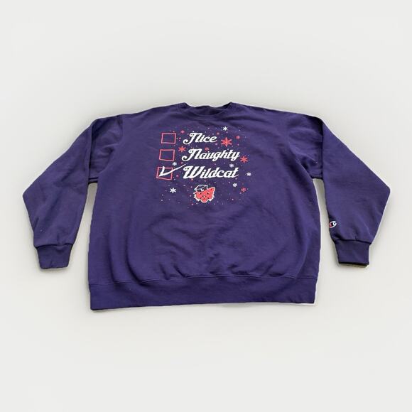 Champion Authentic Athleticwear Christmas Linfield University Sweatshirt Size XL - Picture 1 of 8